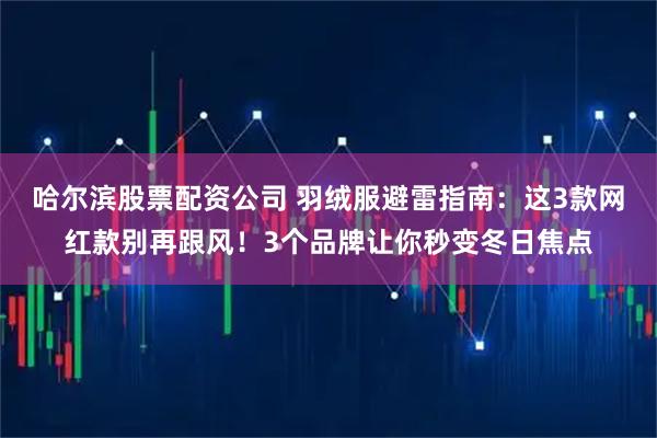 哈尔滨股票配资公司 羽绒服避雷指南：这3款网红款别再跟风！3个品牌让你秒变冬日焦点